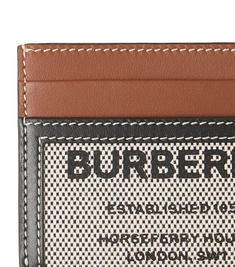 burberry horseferry card holder id|Men’s Designer Wallets .